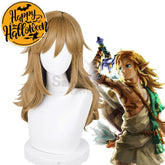 【In Stock】Game The Legend Of Zelda Cosplay Link Long Wig Wigs